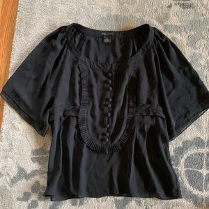 Black BCBGmaxazaria blouse